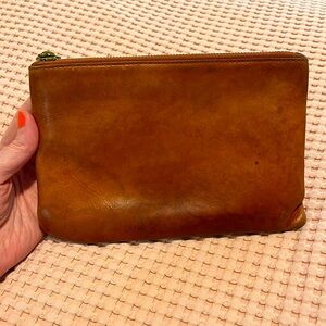 Madewell Leather Clutch